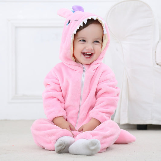 Animal-Style Baby Jumpsuit (70cm / 80cm / 90cm / 100cm)