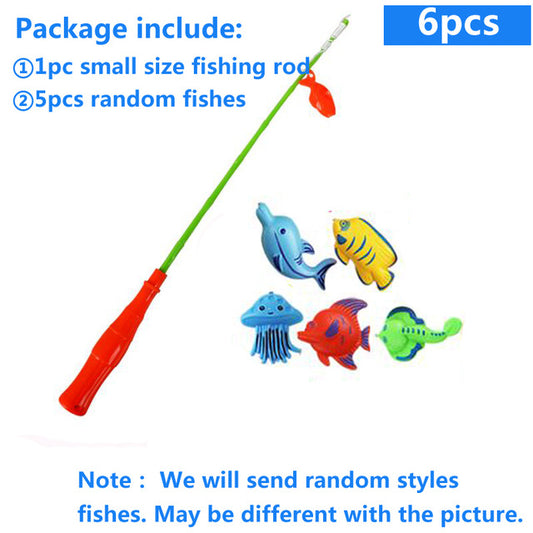 Magnetic Fishing Rods with Fish