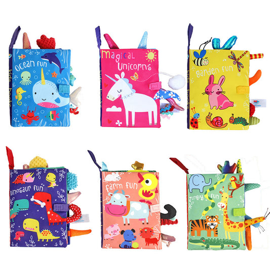 Early Learning Cloth Book (for 0-36M babies)