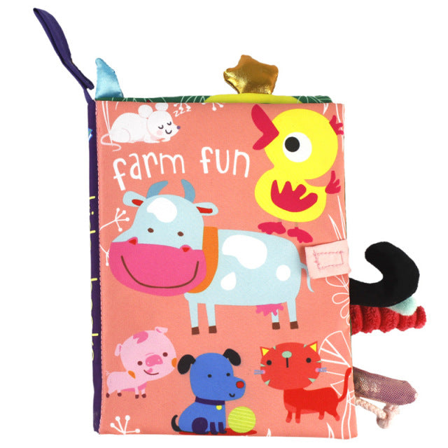 Early Learning Cloth Book (for 0-36M babies)