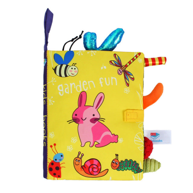 Early Learning Cloth Book (for 0-36M babies)