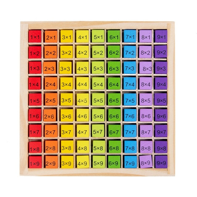 Wooden Multiplication Educational Toy