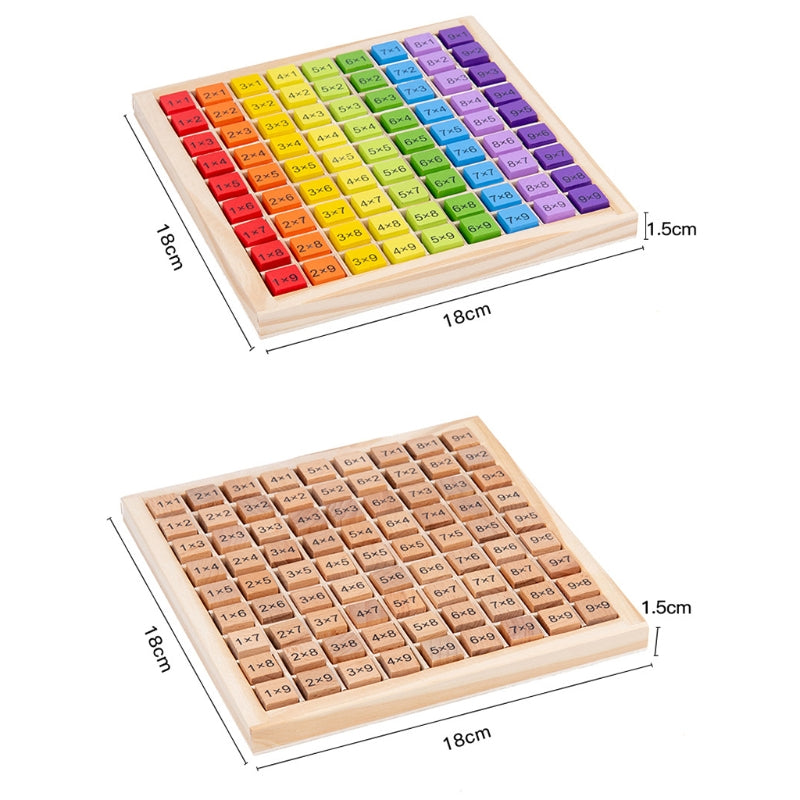 Wooden Multiplication Educational Toy