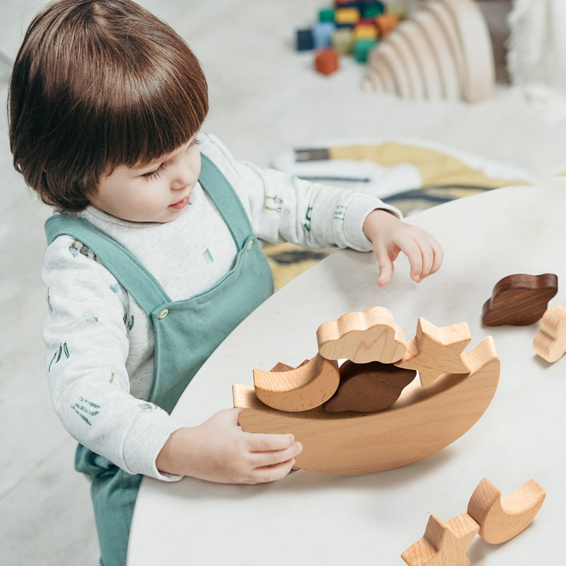 Wooden Balance Toy Blocks