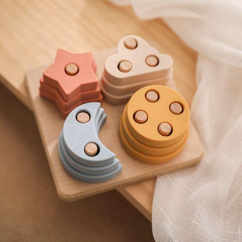 Wooden Balance Toy Blocks