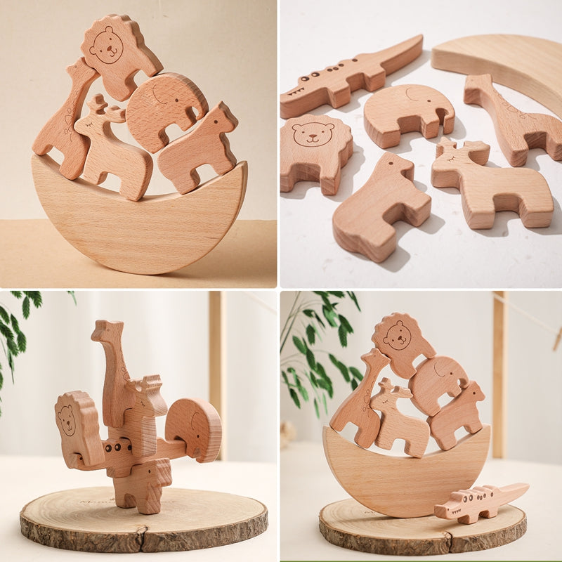 Wooden Balance Toy Blocks