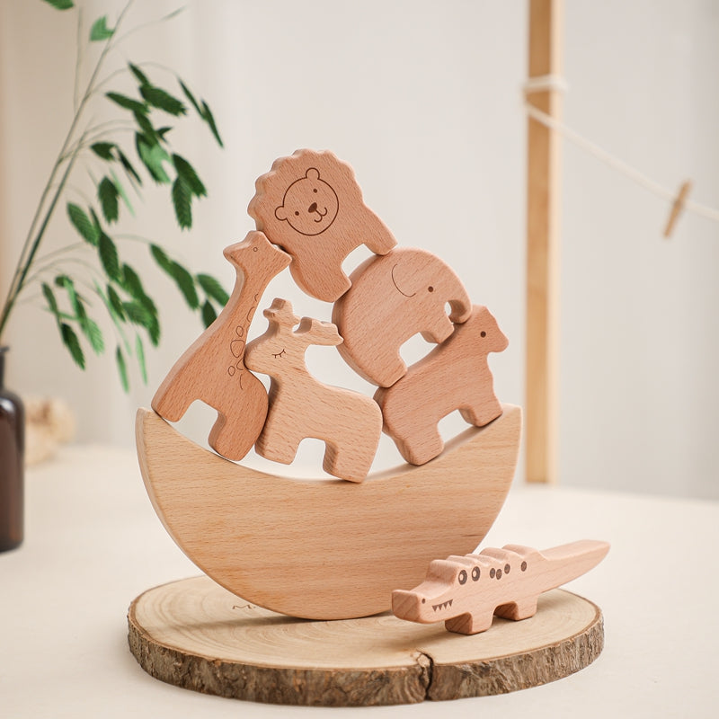 Wooden Balance Toy Blocks