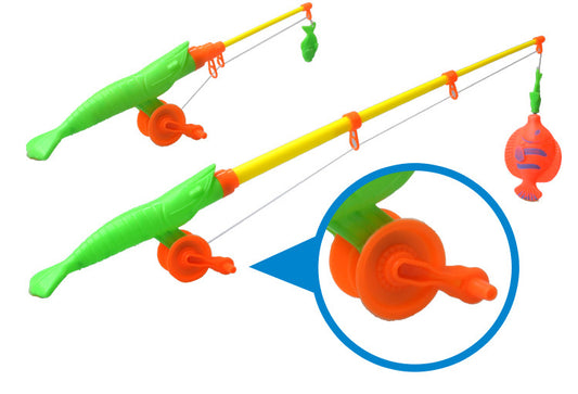 Magnetic Fishing Rods with Fish