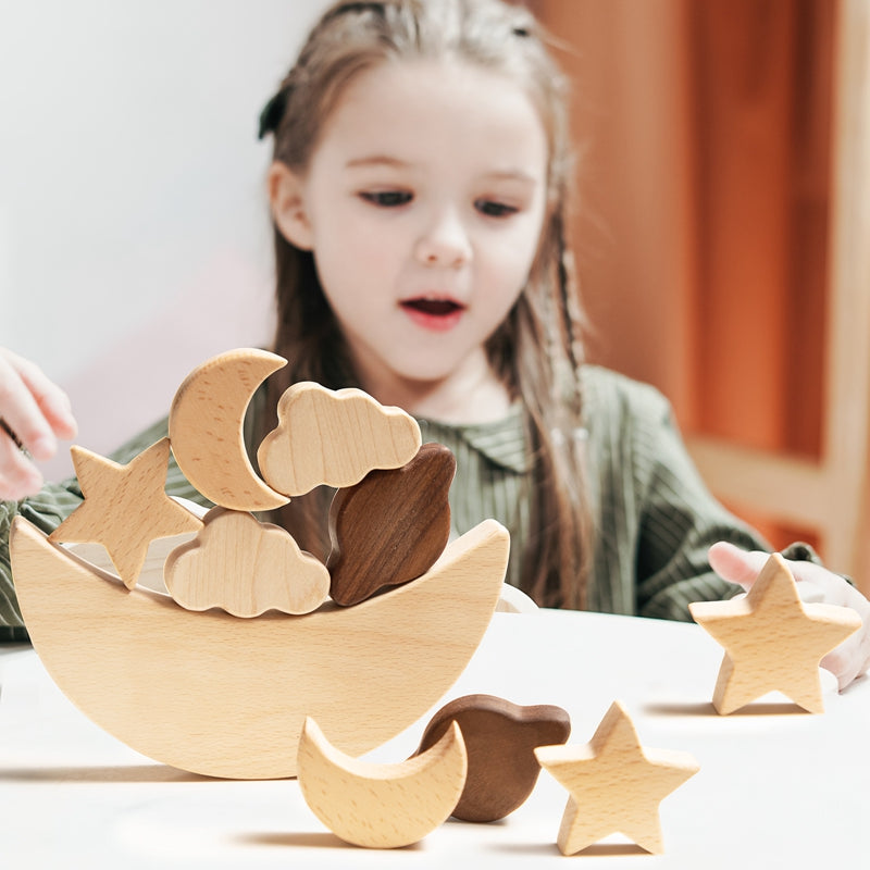 Wooden Balance Toy Blocks